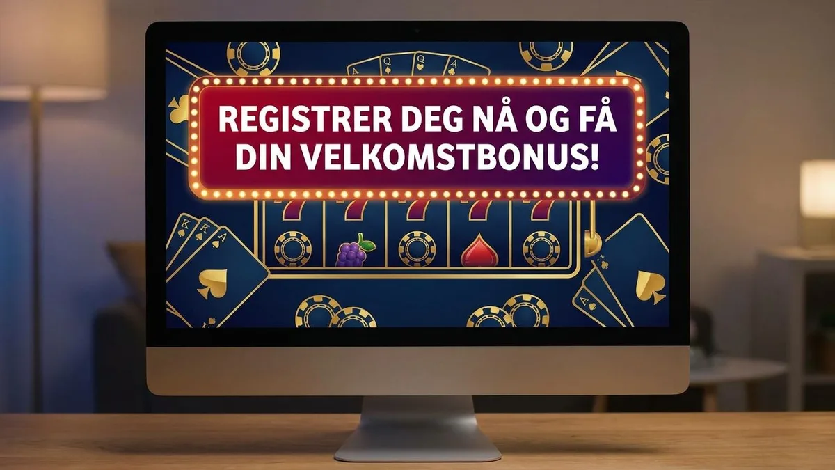 Registrer deg med bonus